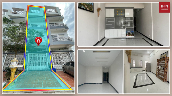 Urgent Sale: House for sale at below market price in Khan Meanchey, Phnom Penh.