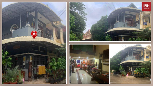 Urgent Sale: House for sale at below market price in​ Khan Russey Keo, Phnom Penh.