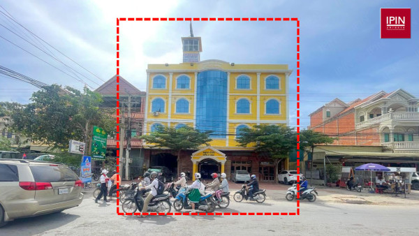 Urgent sale: Hotel for sale below market price $1,200,000​​​​ At Battambang City, Battambang Province.