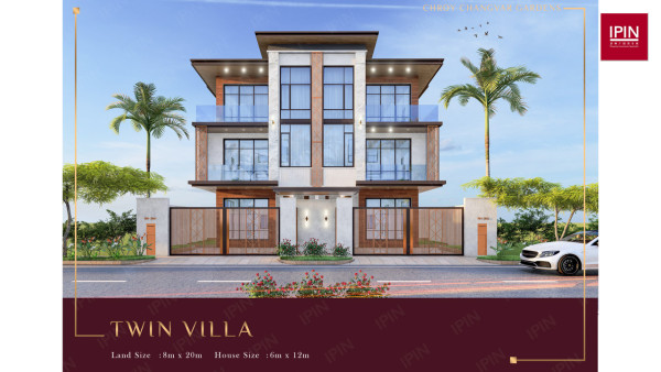 Twin Villa at Chroy Changva Gardens